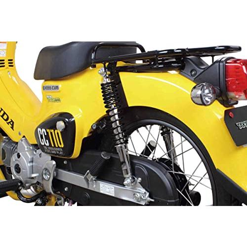 スペシャルパーツ武川 (TAKEGAWA) ローダウンリアショックアブソーバー 25mmダウン ブラック 2本セット クロスカブ/CT125 06-04-0160｜baxonshop-honten｜02