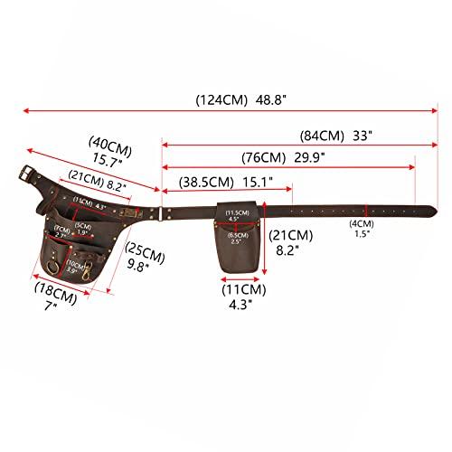 TOURBON ガーデニングポーチ 工具入れ 腰袋 ウエストバッグ 園芸 TOURBON ガーデニングポーチ 工具入れ 腰袋 ウエストバッグ 園芸