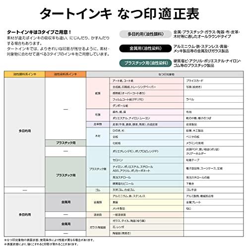 シャチハタ 強着 スタンプ台 TAT インキ 速乾性 多目的用 大瓶 赤 STSGA-3-R｜baxonshop-honten｜05