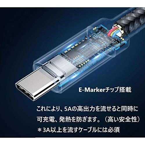 fine-R 5.5*2.5mm 100W/5A 対応 E-marker 搭載 acer 東芝 ASUS Lenovo ノートパソコン PD 充電 USB-C TYPE-C 変換アダプター AC 充電ケーブル アクセサリー (PL｜baxonshop-honten｜03