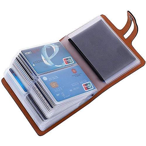 [JERLA] カードケース クレジットカードケース カードホルダー 大容量 薄型 磁気防止 スキミング防止 96枚収納｜baxonshop-honten｜02