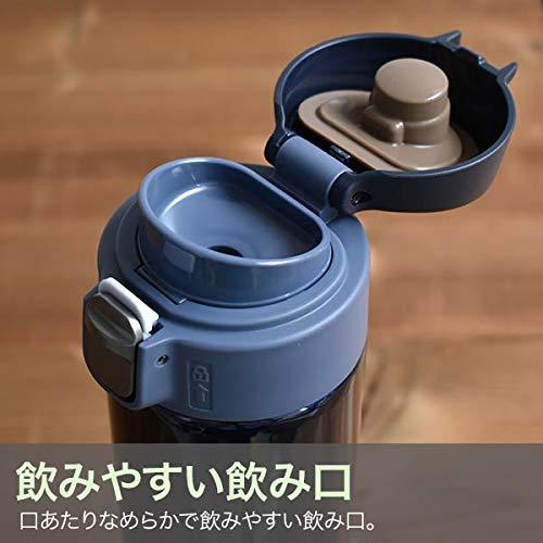 タイガー魔法瓶 水筒 TIGER マグボトル 480ml サハラ ワンタッチ 軽量 MMJ-A482KJ ブラック｜baxonshop-honten｜05