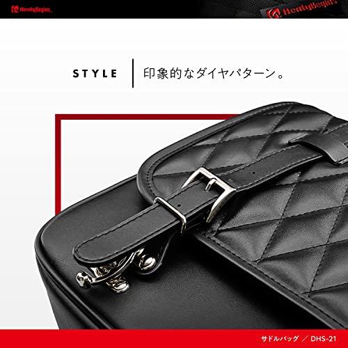 ヘンリービギンズ(Henly Begins) デイトナ バイク用 サイドバッグ 12L サドルバッグ DHS-21 ダイヤ 24364｜baxonshop-honten｜05