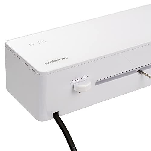 ナカバヤシ パーソナルラミネータ クイックラミ エコノミー A3 Z0393 ホワイト｜baxonshop-honten｜04