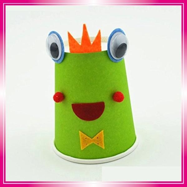 手作り 紙コップ 創造力を高める 工作キット 幼稚園 保育園 カラー紙コップ 8色5 40個 Fmg1709 Bay Center 通販 Yahoo ショッピング