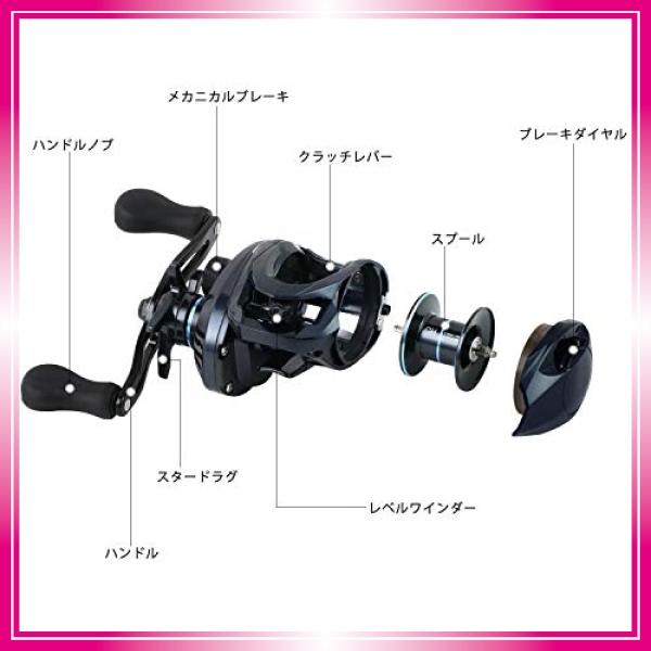 Barsdar ベイトリール モデル ドラグ音 軽量 渓流 船 ベイト リール バス 川 海 淡水 釣り具 釣り 両軸リール 汎 Heb Bay Center 通販 Yahoo ショッピング