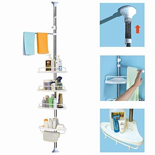 Hrs 浴室収納 ラック コーナーラック お風呂 つっぱり段 高さcm 浴室 シャンプー ラック 浴室用ラック 収納 Www Nlqp Com