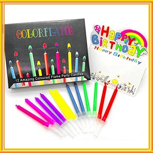 ぴぴっと カラフルな炎 バースデー キャンドルセット ケーキ用 ろうそく 6色 12本 誕生日 イベント 子供 キャンドル パーティーグッズ カラー ランダム 73oq7r6sfr キッチン 日用品 文具 Windowrevival Co Nz