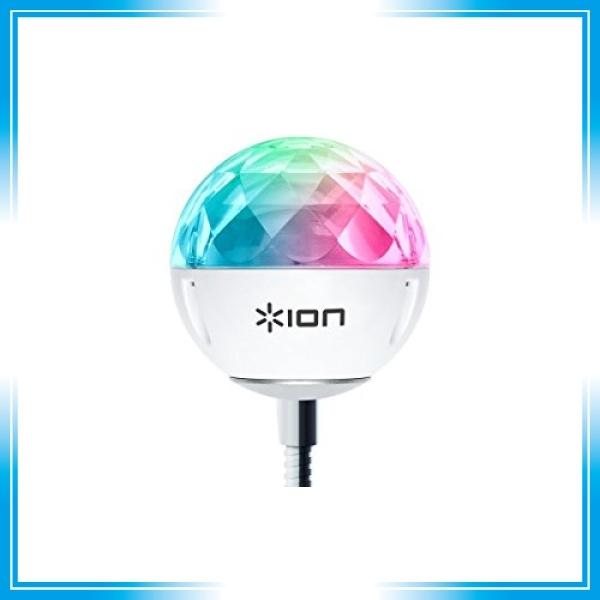 ION 最安値に挑戦 Audio Party Ball 音声で光が変化 ミラーボール LEDライト USB お気に入り