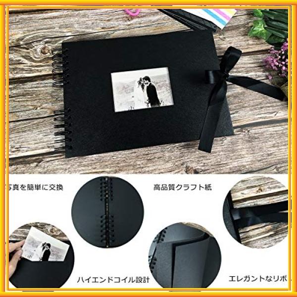 手作り アルバム Diy黒台紙40枚 スクラップブッキング 手作りフォトフレームブック お友達へのプレゼントや結 Wss 74ncj2g771sk Bay Center 通販 Yahoo ショッピング