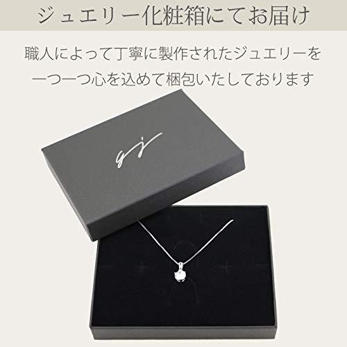 割引販促 [gulamu jewelry] [グラムジュエリー] ペアシェイプ ネックレス レディース ティアドロップ シルバー925 プラチナ仕上 ジルコニア