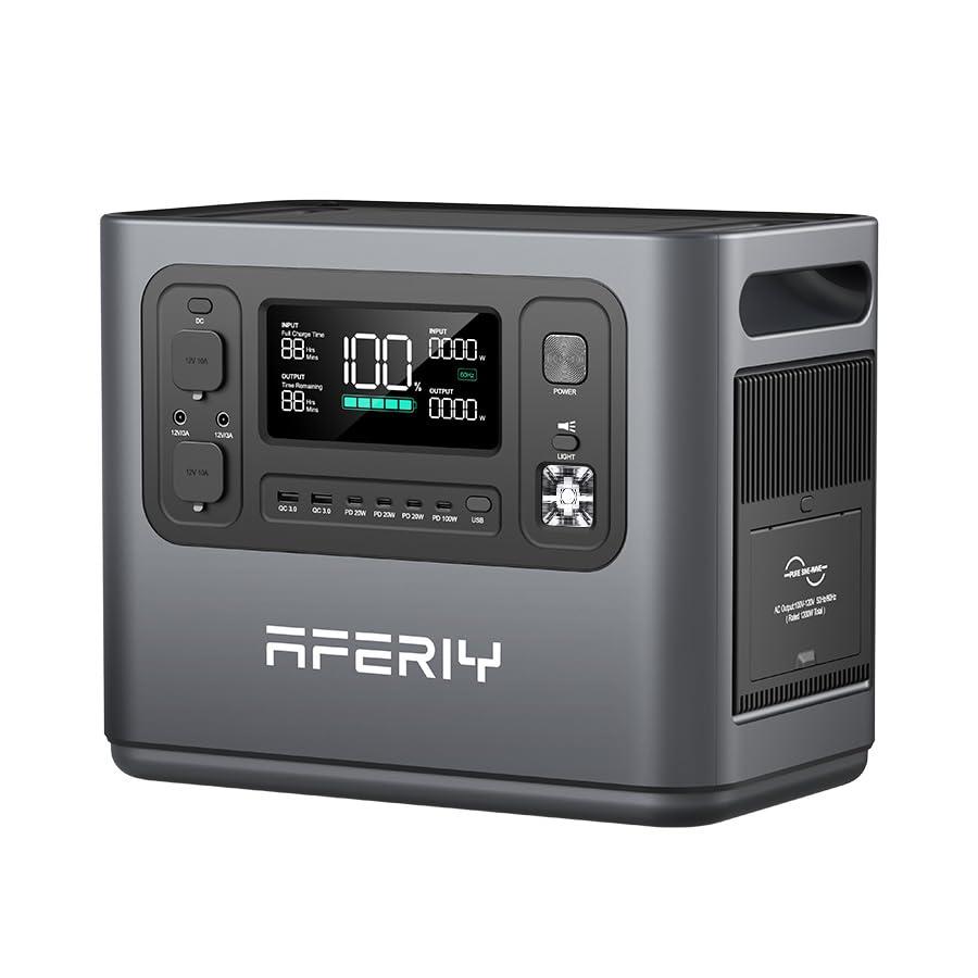 AFERIY ポータブル電源 1200 Pro 大容量 ポータブルバッテリー 