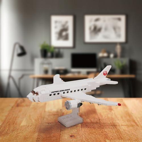 カワダ(Kawada) ナノブロック JAL 旅客機 580ピース 19.5×10×18.5cm 12才以上 インテリア ホビー NBM-044｜bayashin-store｜06