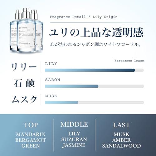 NILE 香水 リリーオリジン 石鹸＆ユリ ホワイトフローラル｜bayashin-store｜02
