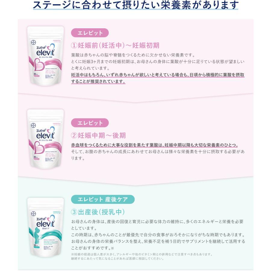elevit エレビット30日分に今だけ「エレビット産後ケアサンプル」が