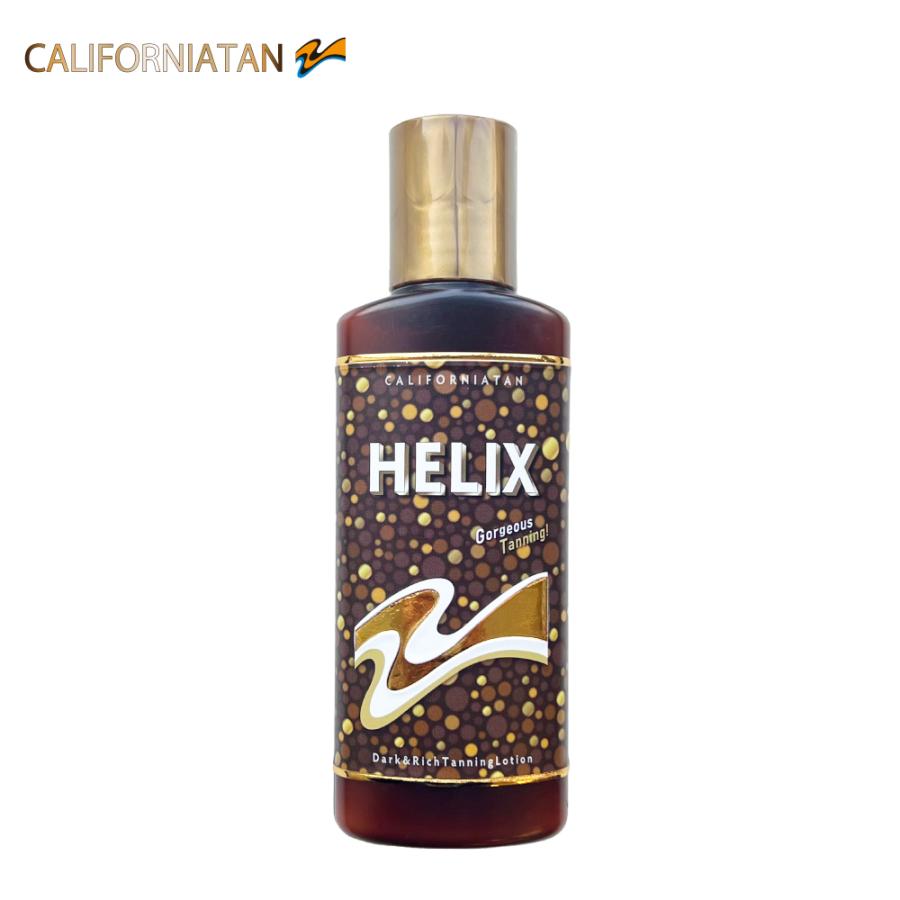 カリフォルニアタン ヒーリックスX HELIX X ハイグレードタンニングローション 日焼け サンオイル ゴージャスに美しくセレブな日焼 厳選美肌成分｜bayleaf-shop