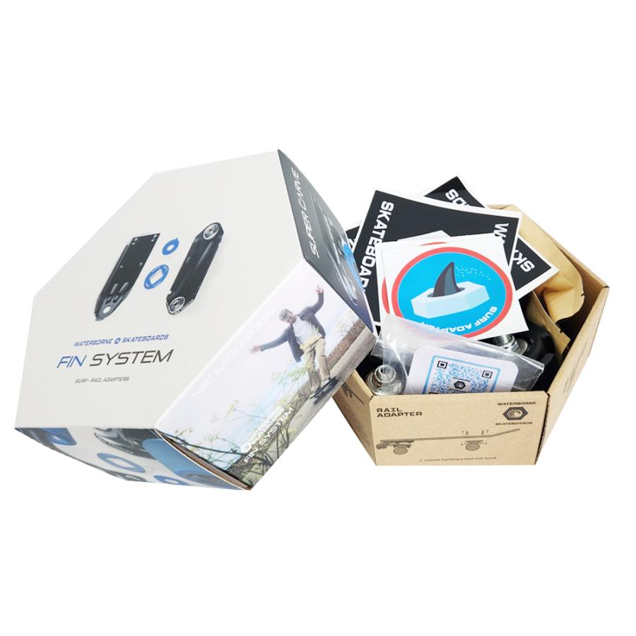 WATERBORNE サーフアダプター　レールアダプターセット Amazon.co.jp: WATERBORNE スケートボード フィンシステム