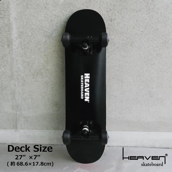スケートボード 27×7インチ 68.6×17.8センチ HEAVEN JUNIOR SKATE