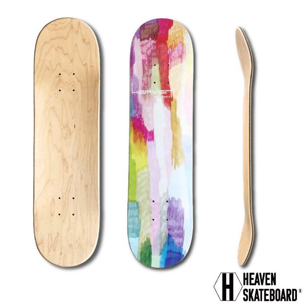 スケートボードデッキ HEAVEN DESIGN DECK Chameleon_Prime5 31×7.625