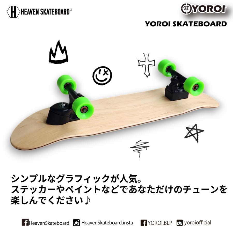 HEAVEN SKATEBOARD RHYTHM 32 ZEN リズム ゼン ロンスケ サーフ