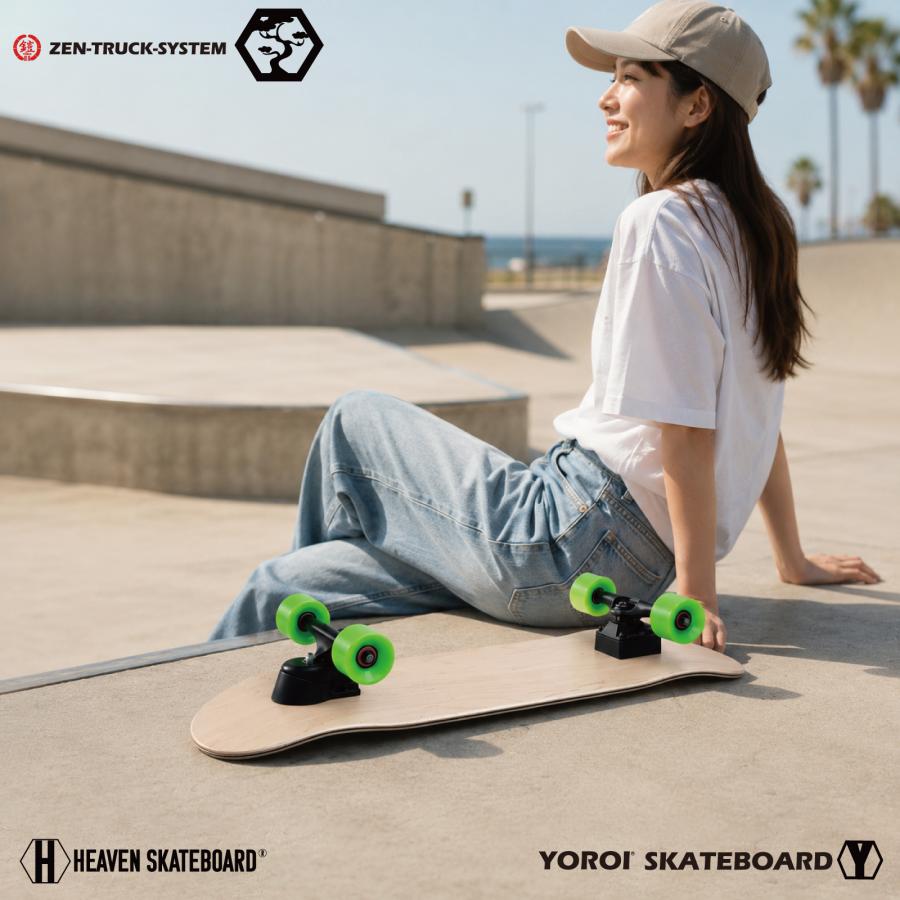 HEAVEN SKATEBOARD RHYTHM 32 ZEN リズム ゼン ロンスケ サーフ