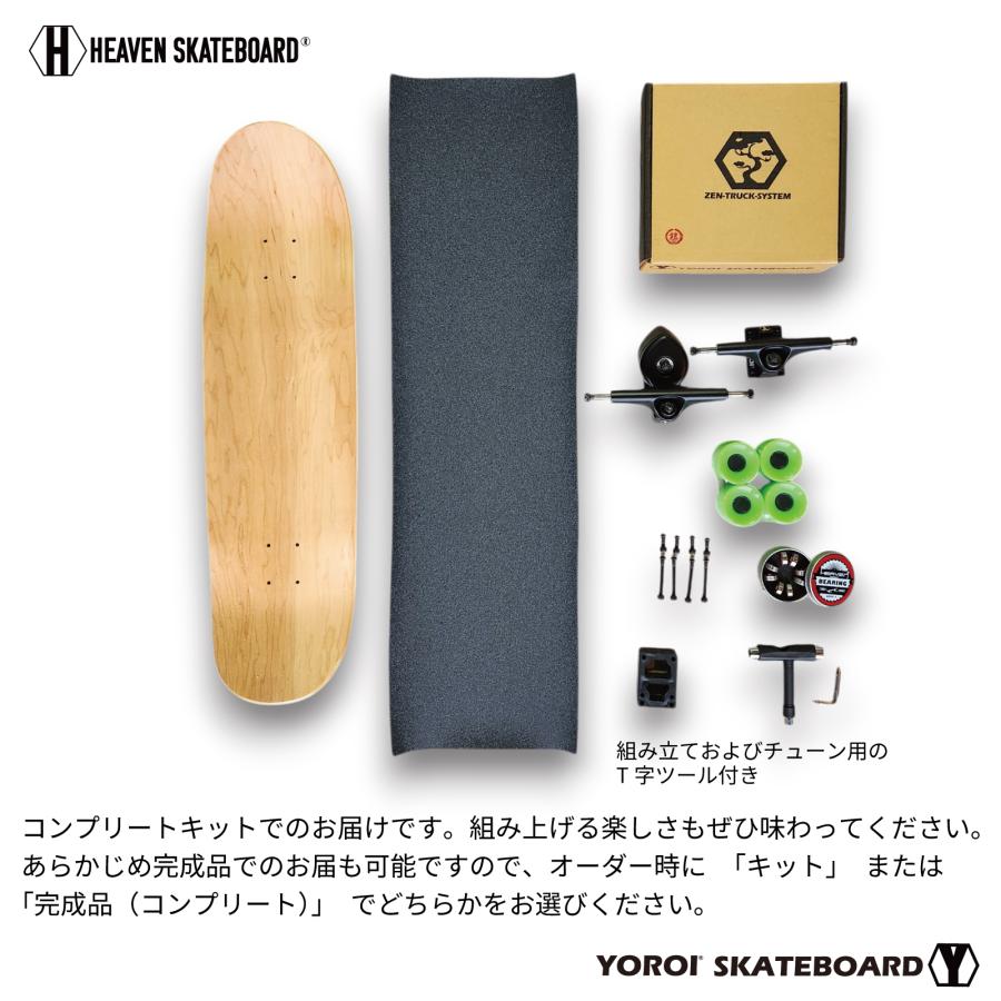 HEAVEN SKATEBOARD RHYTHM 32 ZEN リズム ゼン ロンスケ サーフ