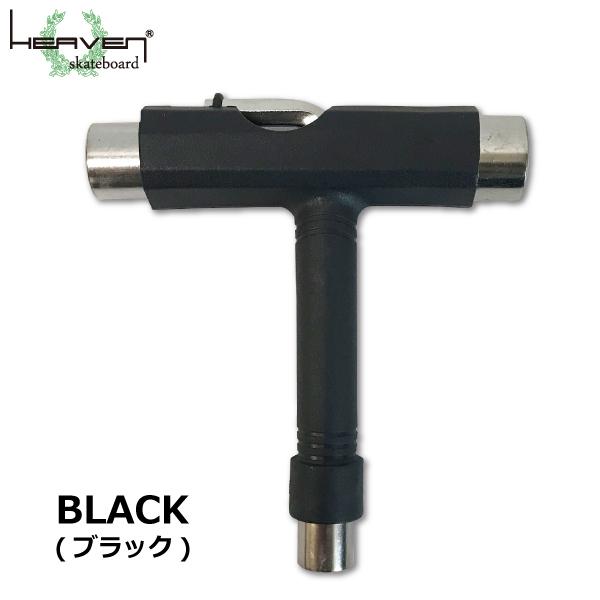 ツール スケートボード用 スケボーレンチ 工具ブラック T-TOOL T字