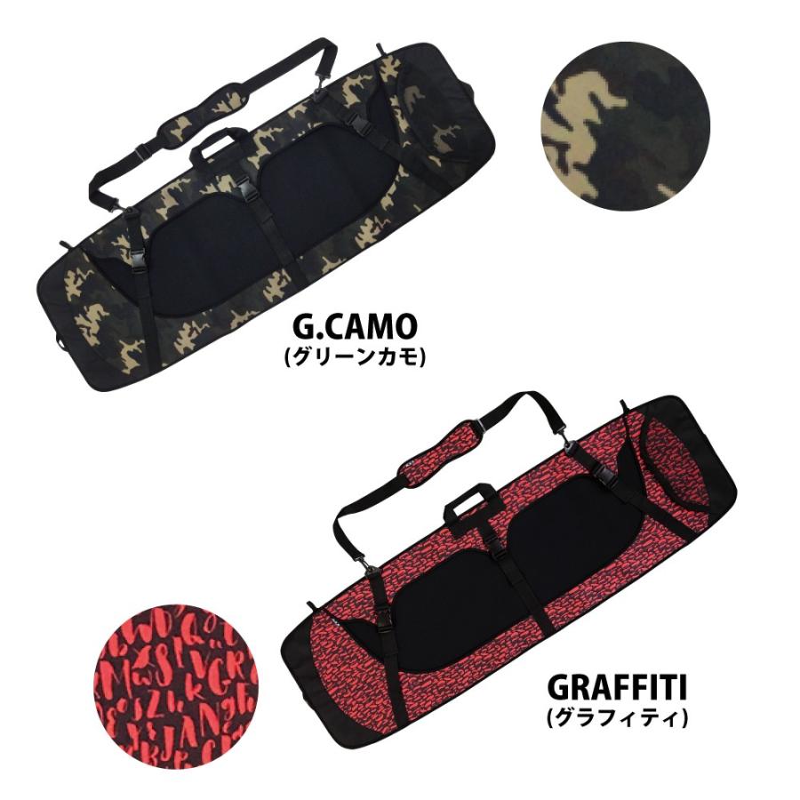 ウェイクボード用ケース ウエイクソールガード ショルダー付 ネオプレン W.S.P. ソールガードエアーII ウエイクボード保護ケース カラフル |  | 05