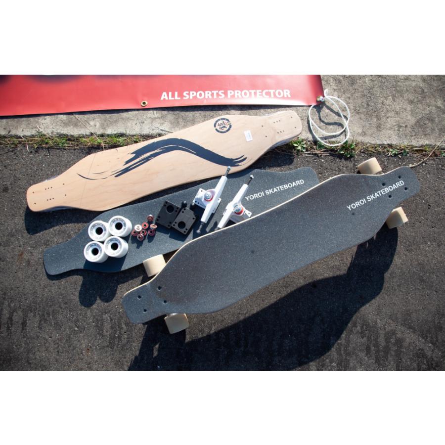 鎧 スケートボード Yoroi ryuⅡ OL 38インチ ソフトフレックス 送料無料】 YOROI SKATEBOARD RYUⅡ 38 WAVER TRUCKモデル ヨロイ