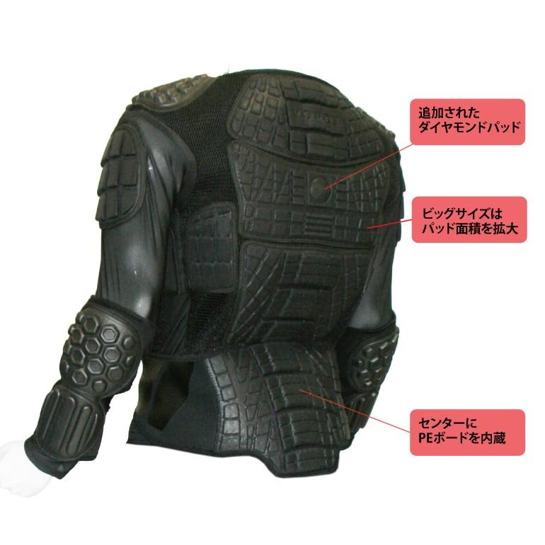 プロテクター ジャケット 上半身 スノーボード 鎧 ヨロイ 大鎧 パワー