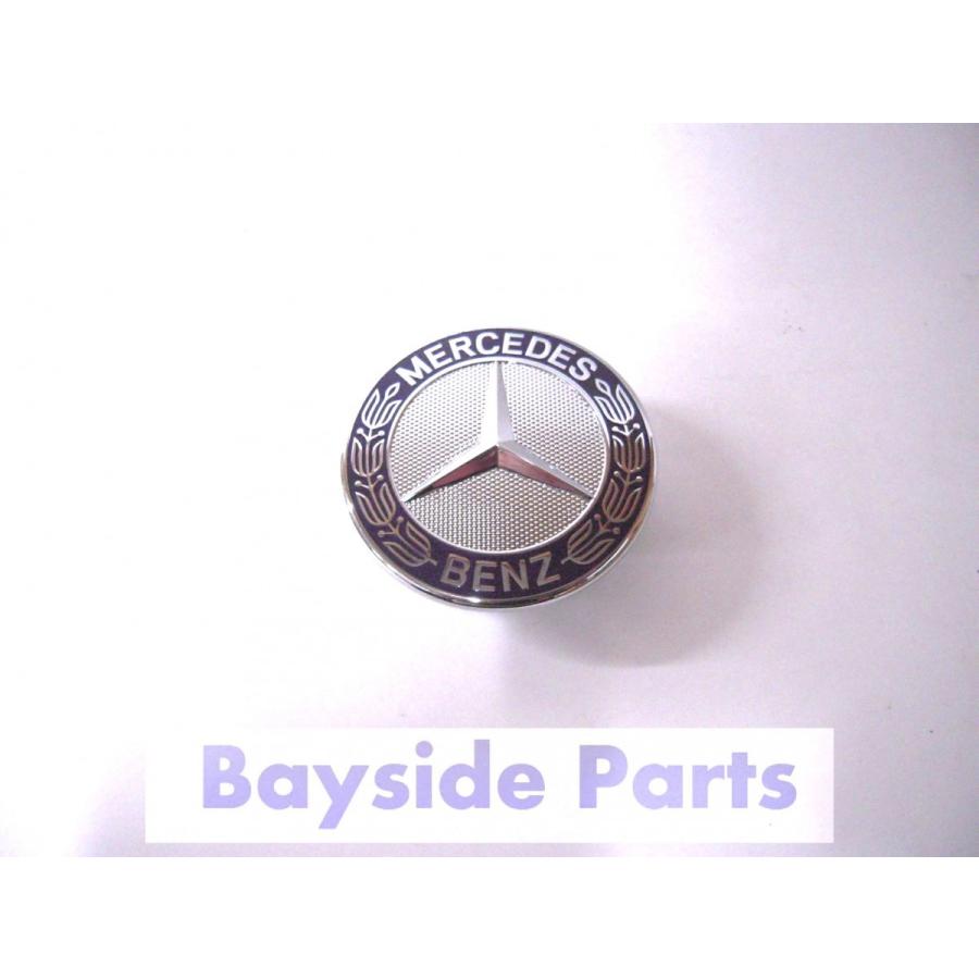 ベンツ フードエンブレム ボンネットエンブレム ローレルリース ブルー 青 W4 純正品 Bay Side Parts 通販 Yahoo ショッピング