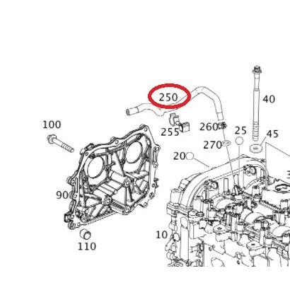 Mercedes-Benz（メルセデス・ベンツ） ベンツ 純正 M270 エンジン用