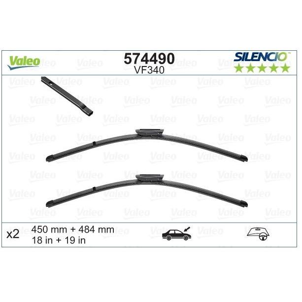 MINI（ミニ） ワイパーブレード フロント 左右セット R55 R56 R57