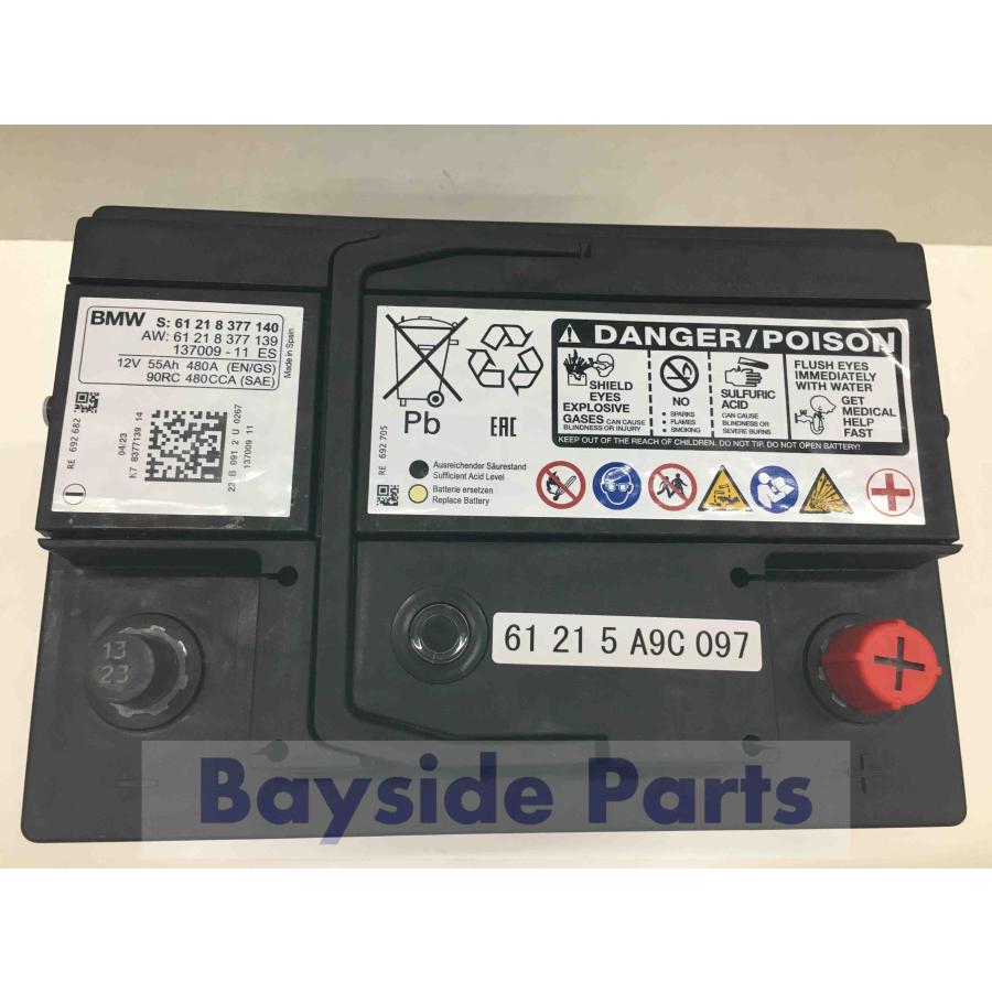 MINI（ミニ） BMW 純正 バッテリー 55AH R50 R52 R53 61215A9C097