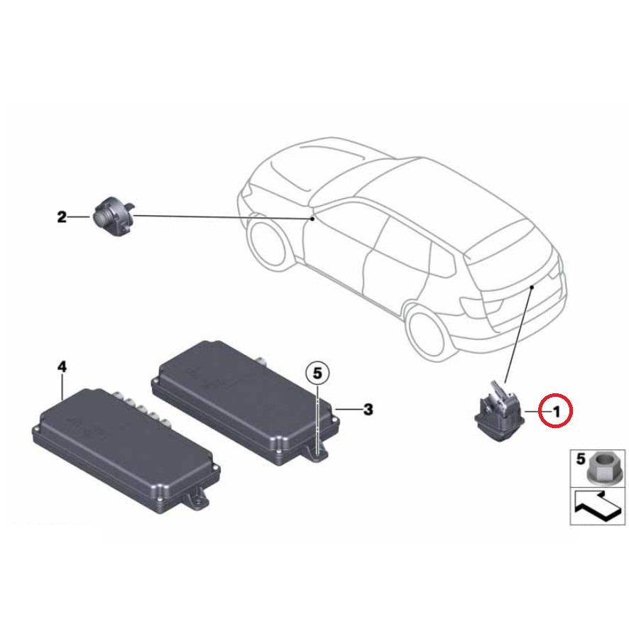 BMW リアビューカメラ F20 F21 F23 F22 F87 F30 F80 F34 F31 F33 F83