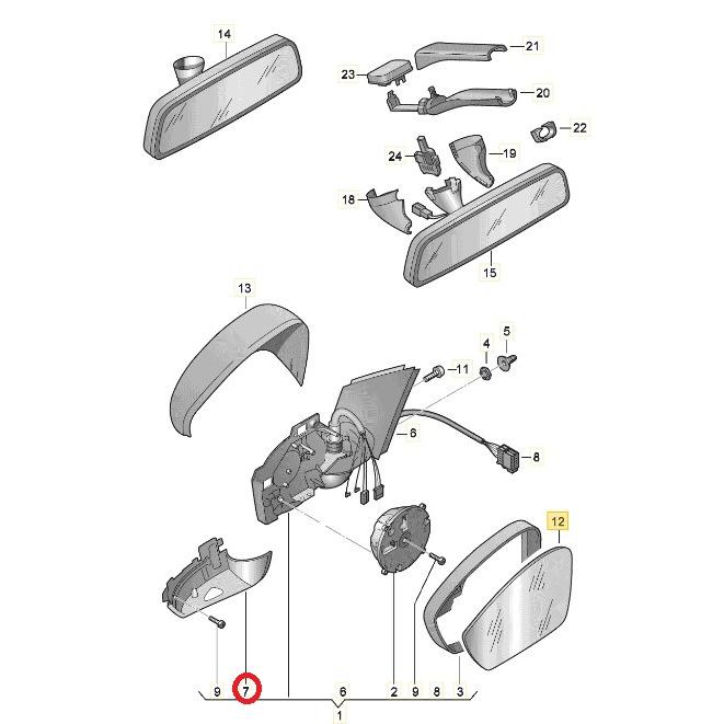 ☆美品☆フォルクスワーゲン純正 ドアミラーウインカー ☆美品☆フォルクスワーゲン純正 ドアミラーウインカー
