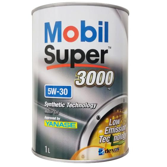 Mobil Super 3000 5W-40 1L 3本セット Mercedes-Benz（メルセデス・ベンツ） Mobil エンジンオイル モービル
