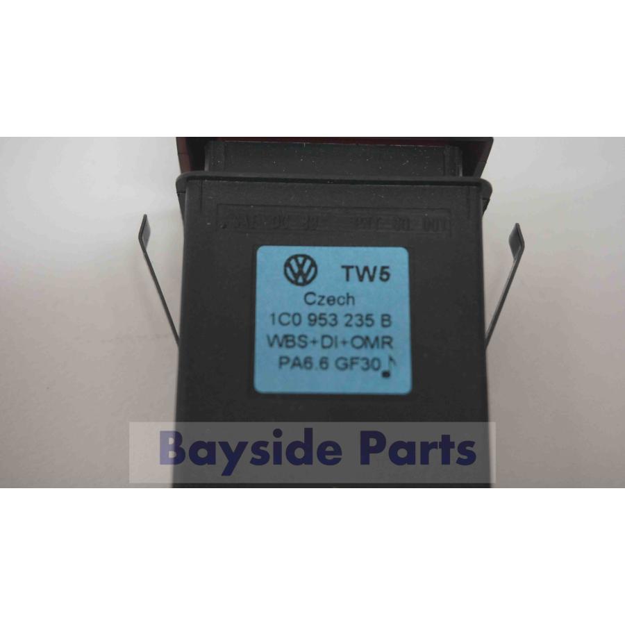 フォルクスワーゲン（Volkswagen） VW ハザードスイッチ 1C0953235BB41