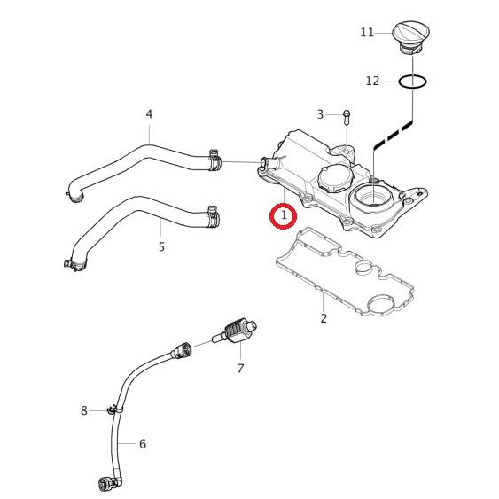 ボルボ（VOLVO） オイルセパレーター 32140004 純正品 : Bay side