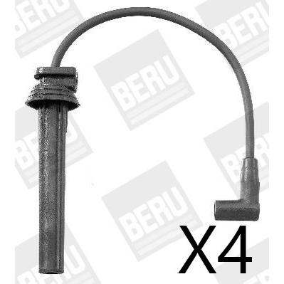 MINI（ミニ） プラグコードセット BMW R50 R53 R52 プラグコード 一台分 12127513032 12127513033 ...