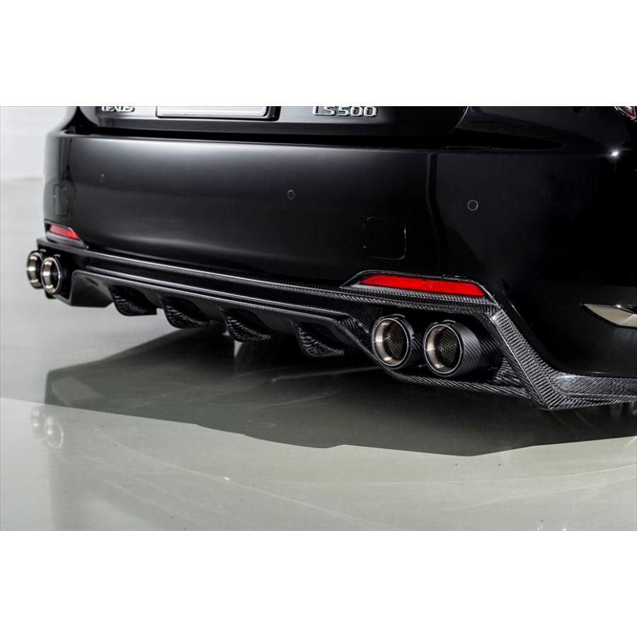 レクサス（LEXUS） 50LS前期 カーボンショットマフラー左右4本
