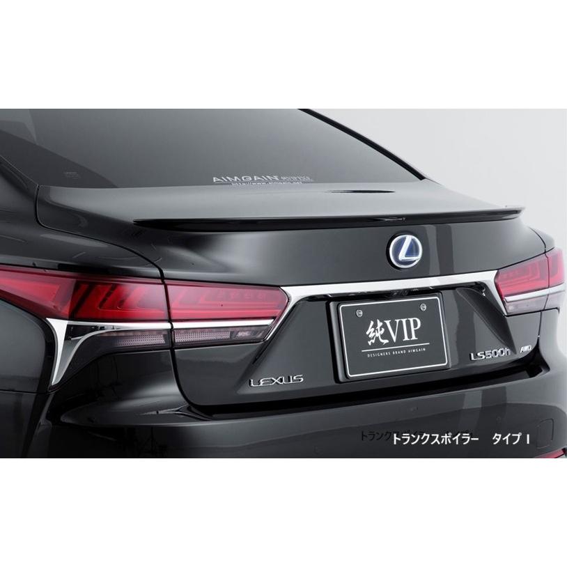 レクサス50LS 前期　トランクスポイラー　212ブラック　塗装済み レクサス（LEXUS） 50LS前期 トランクスポイラーFRP製 未塗装品