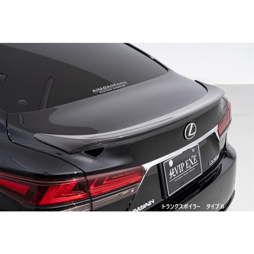 レクサス（LEXUS） 50LS前期 トランクスポイラーFRP製 未塗装品
