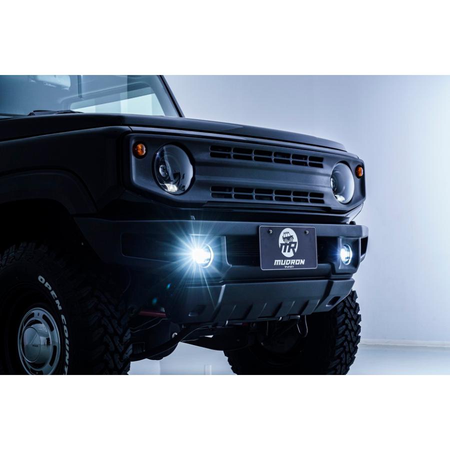 【カスタムパーツ付き】スズキ純正ジムニー JB64W フロントバンパー　送料込み GJA-051 G'BASE スタイリッシュフロントバンパー ジムニー JB64W