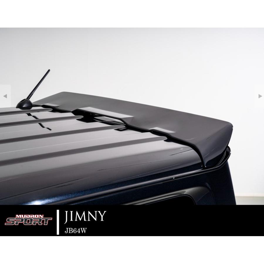 ジムニー ジムニー リアルーフスポイラー 未塗装 スズキ JB64W