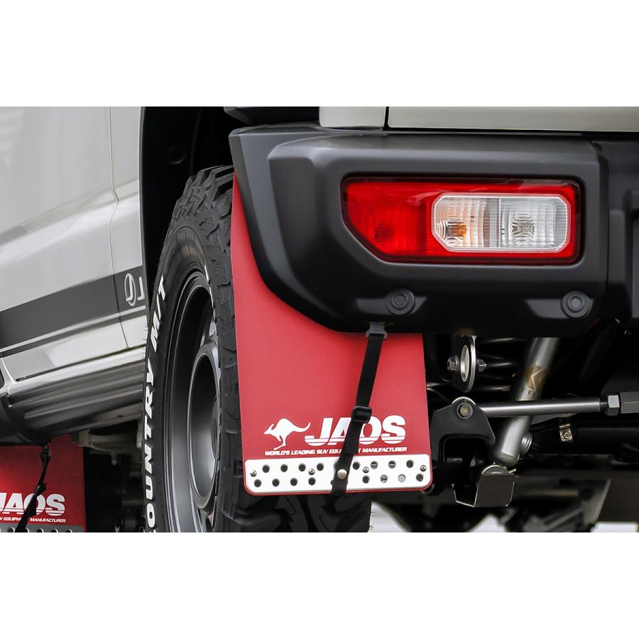 ジムニー マッドガードIII レッド/ブラック SUZUKI ジムニーノマド