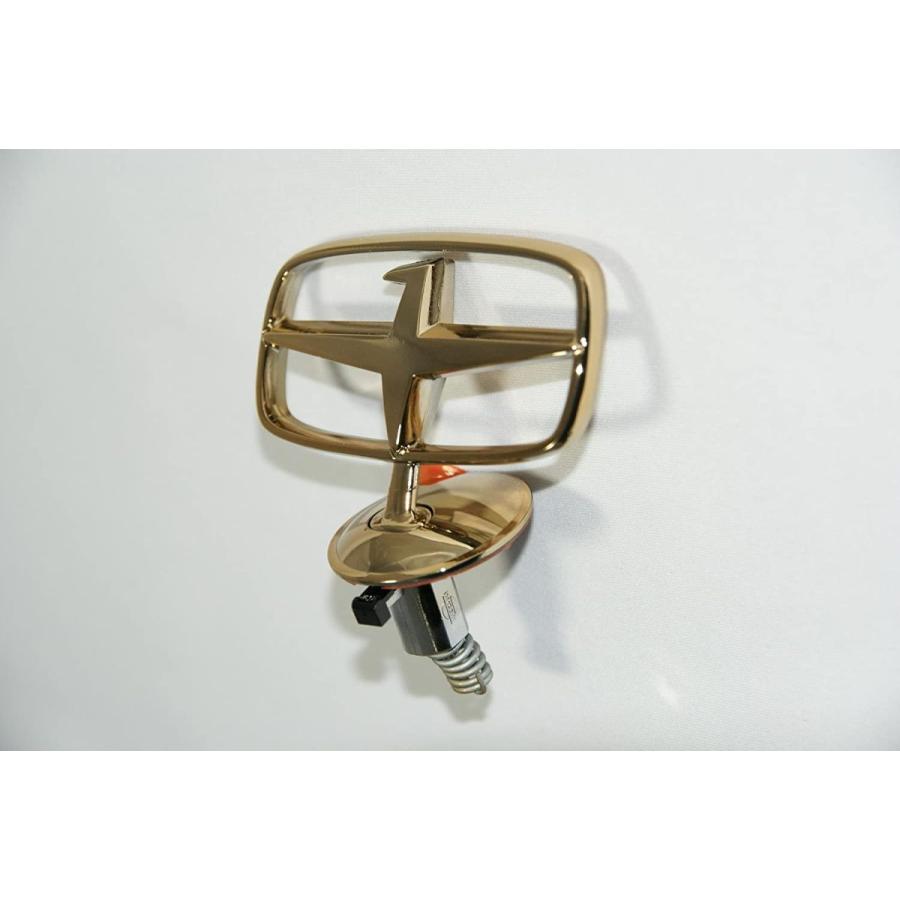 日産（NISSAN） 送料無料 最高級ゴールドメッキ ボンネットマスコット