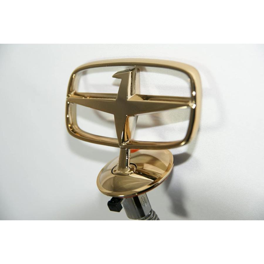 日産 送料無料 最高級ゴールドメッキ ボンネットマスコット