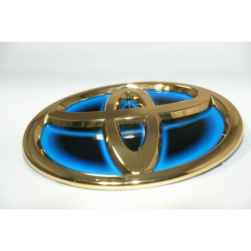 新品 トヨタ ZVW30系プリウス PRIUS ゴールドエンブレム　3点セット エンブレム 送料無料 ゴールドメッキ トヨタ プリウス30系 3点