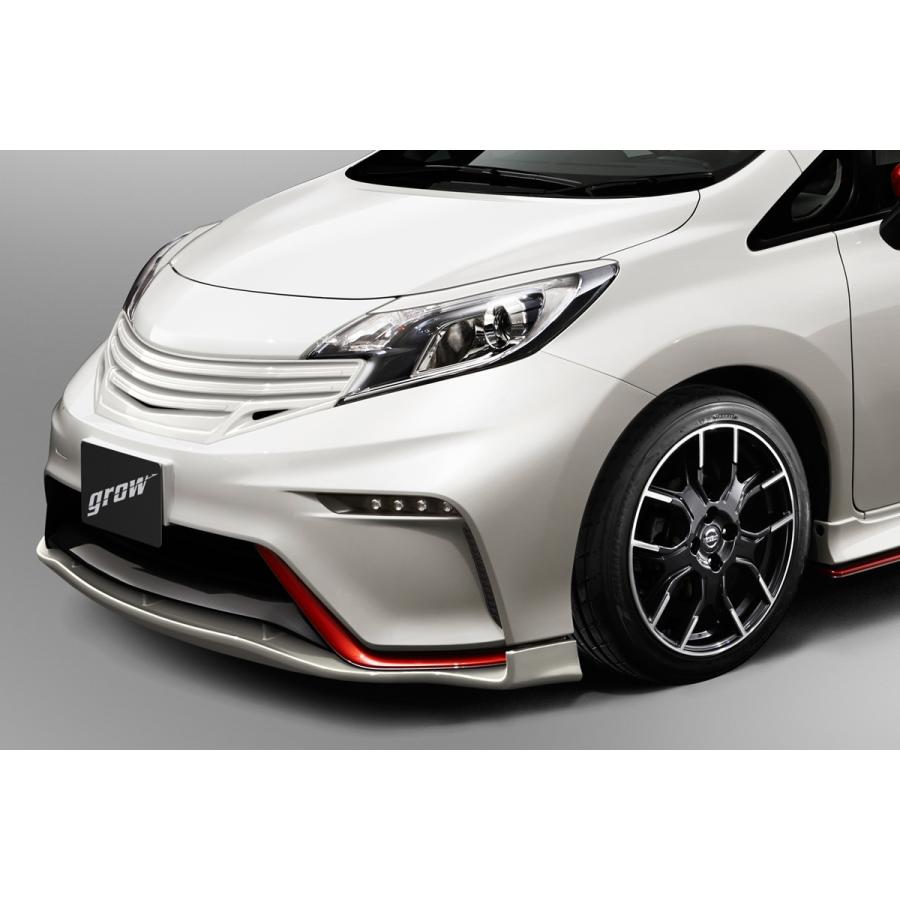 日産ノートe12 アンダースポイラー ノート ニッサン ノート【HE12 SNE12 E12 NE12】フロント